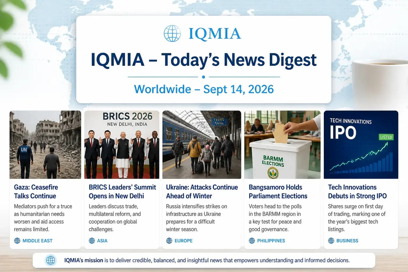Worldwide News Summary – 2026-09-14